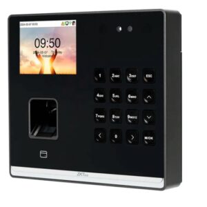 SenseFace M2F-LR reloj biométrico facial ZKTeco para control de asistencia